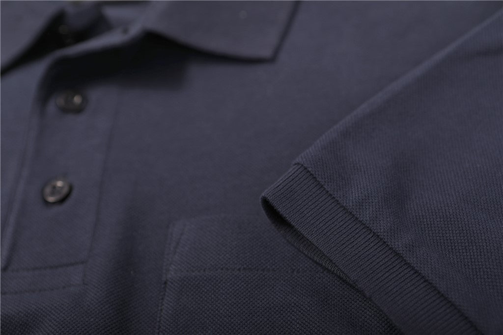 Santino Milan Poloshirt - Zwart Polo Santino