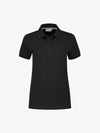 Santino Mojo Ladies Poloshirt - Zwart Polo Dames Santino XS
