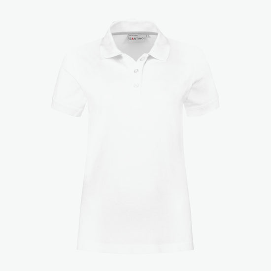 Santino Mojo Ladies Poloshirt - Wit Polo Dames Santino XS