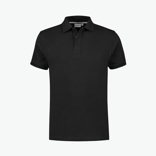 Santino Mojo Poloshirt - Zwart Polo Santino XS