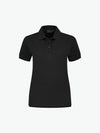 Santino Monza Ladies Poloshirt - Zwart Polo Dames Santino XS