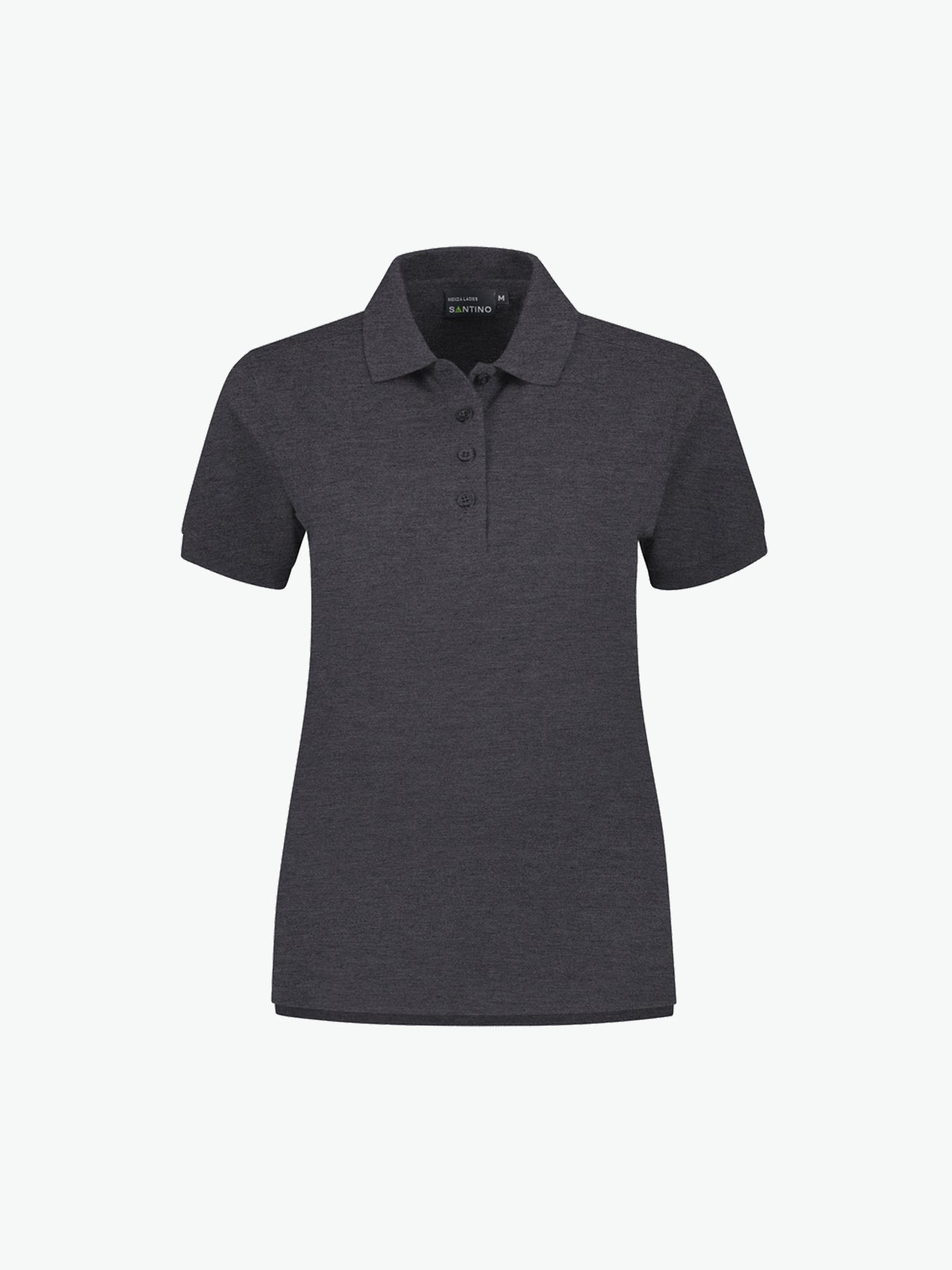 Santino Monza Ladies Poloshirt - Grijs Polo Dames Santino XS