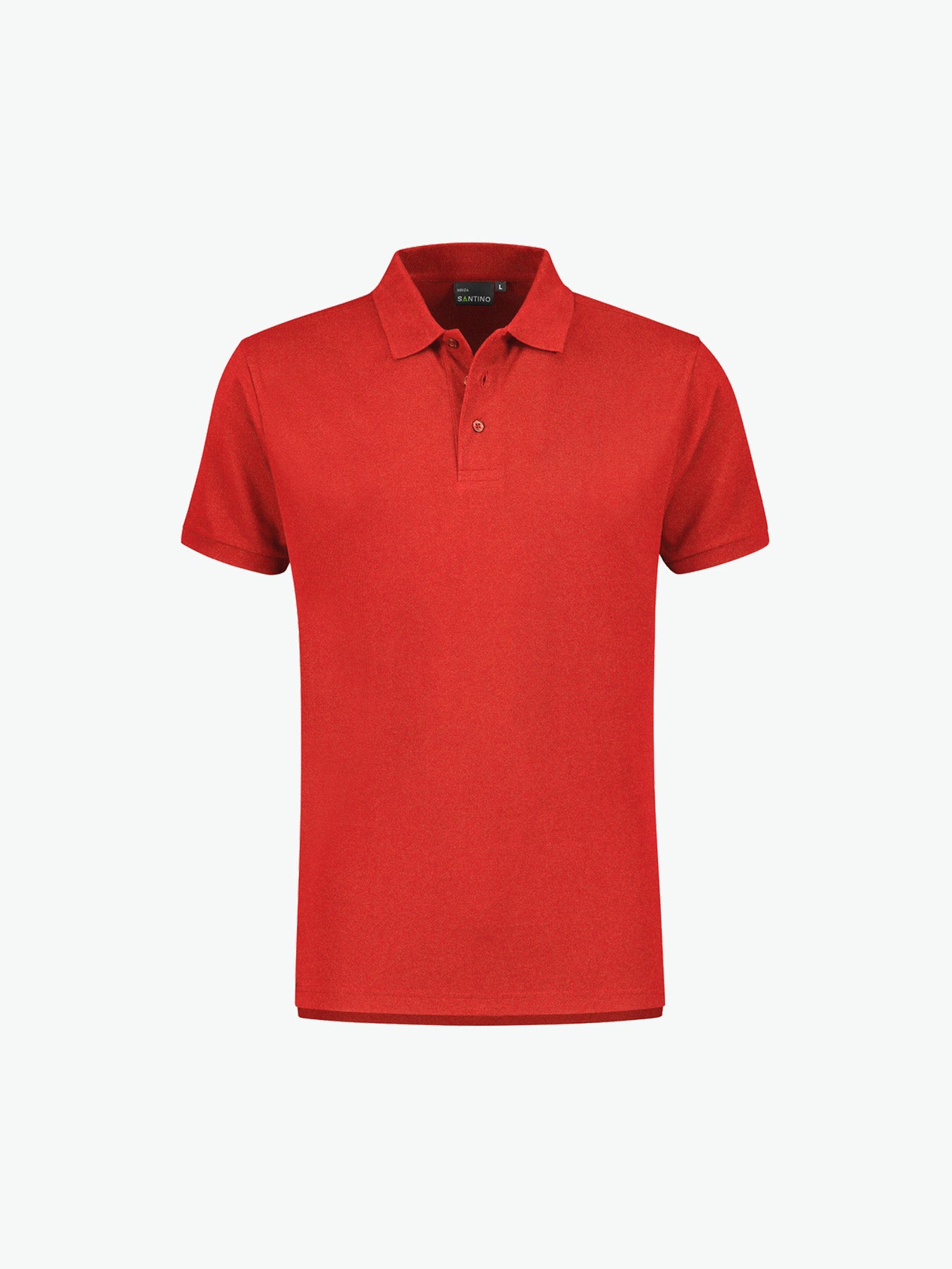 Santino Monza Poloshirt - Rood Polo Santino S