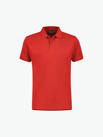 Santino Monza Poloshirt - Rood Polo Santino S