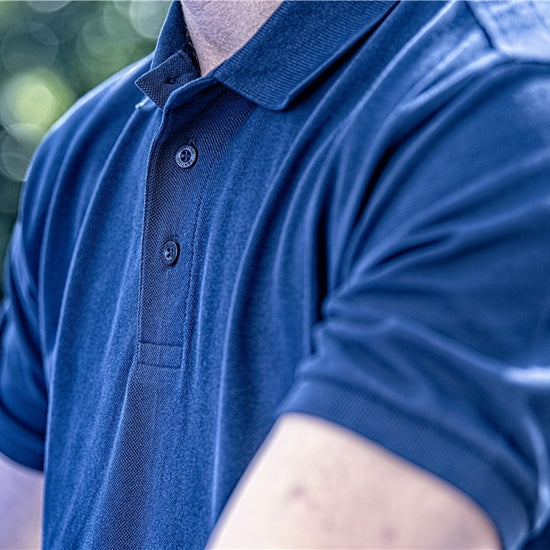 Santino Monza Poloshirt - Zwart Polo Santino