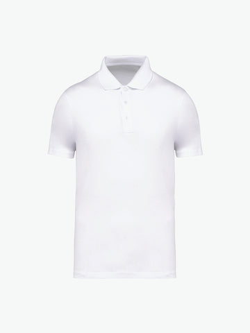 Native Spirit NS200 Polo - White Duurzame Polo Native Spirit