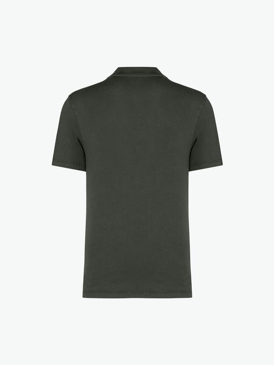 Native Spirit NS201 Polo - Washed Organic Khaki Duurzame Polo Native Spirit