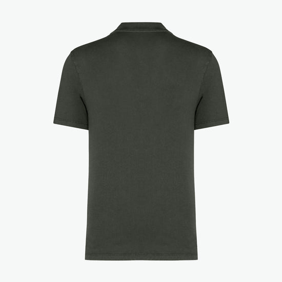 Native Spirit NS201 Polo - Washed Organic Khaki Duurzame Polo Native Spirit