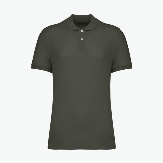 Native Spirit NS207 Polo - Organic Khaki Duurzame Polo Native Spirit S