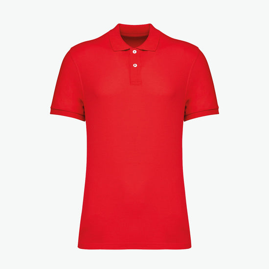 Native Spirit NS207 Polo - Poppy Red Duurzame Native Spirit S