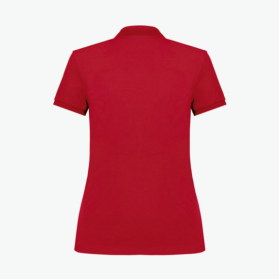 Native Spirit NS208 Polo - Poppy Red Duurzame Polo Dames Native Spirit