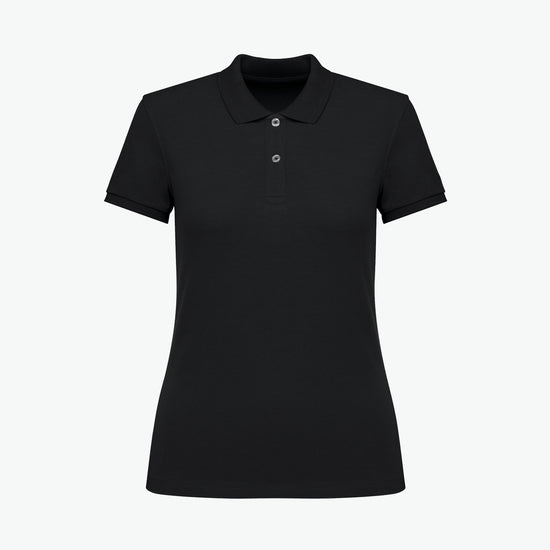 Native Spirit NS208 Polo - Black Duurzame Polo Dames Native Spirit XS