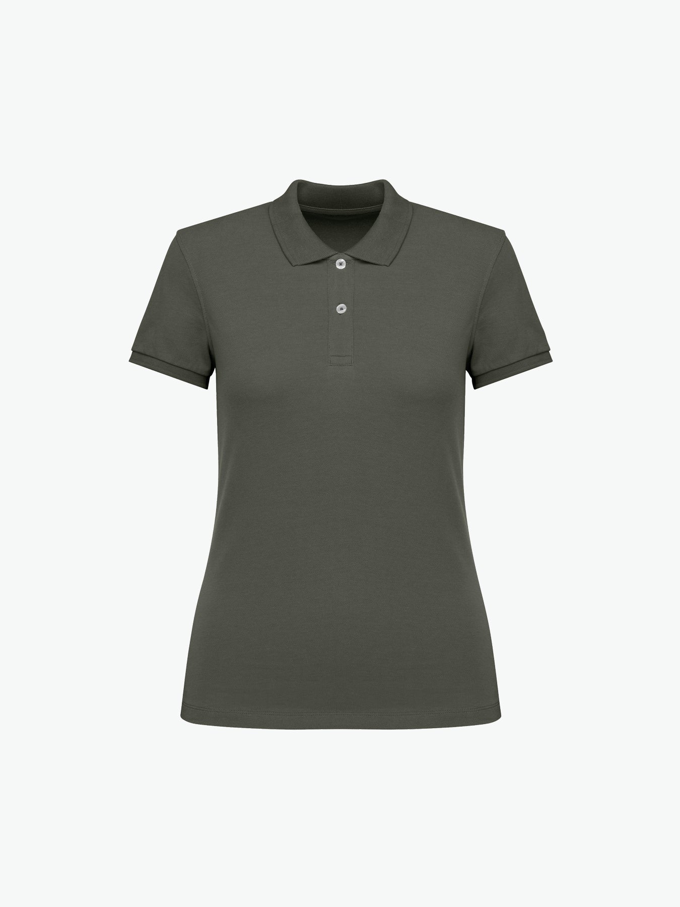 Native Spirit NS208 Polo - Organic Khaki Duurzame Polo Dames Native Spirit