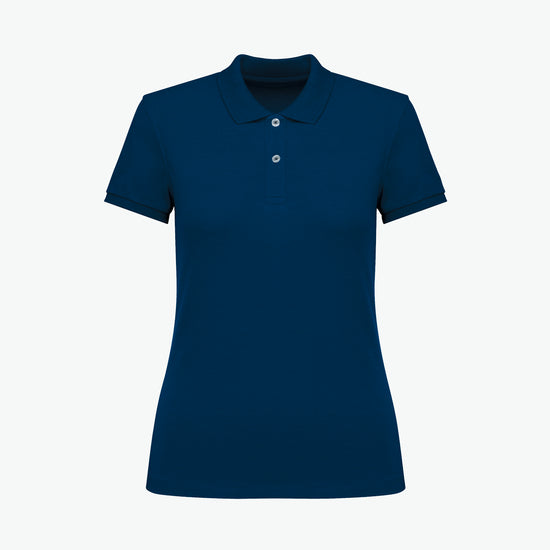 Native Spirit NS208 Polo - Peacock Blue Duurzame Polo Dames Native Spirit XS