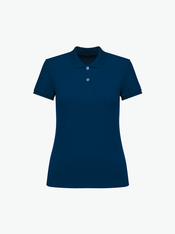 Native Spirit NS208 Polo - Peacock Blue Duurzame Polo Dames Native Spirit XS