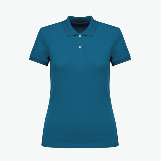 Native Spirit NS208 Polo - Blue Sapphire Duurzame Native Spirit XS
