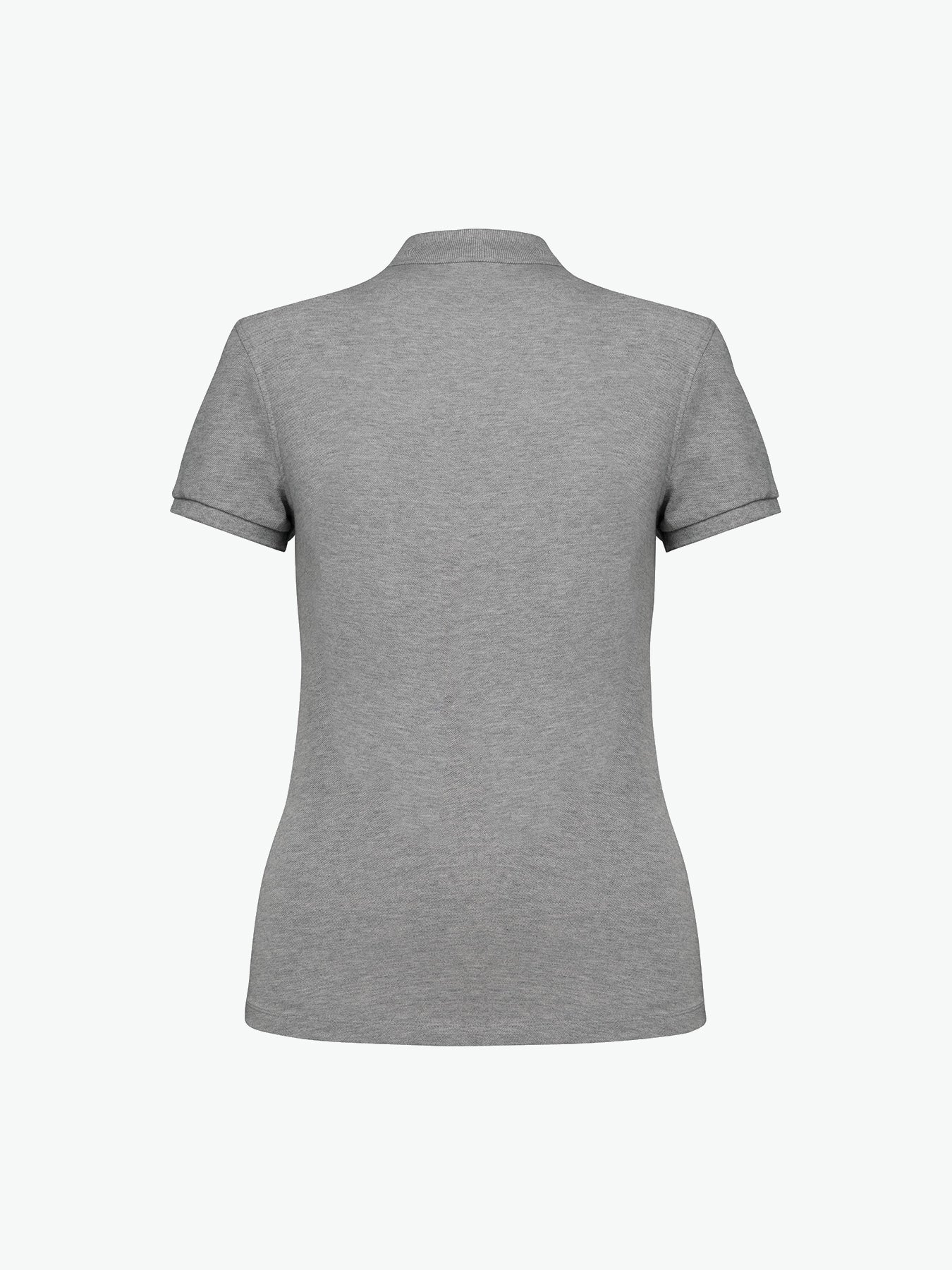 Native Spirit NS208 Polo - Moon Grey Heather Duurzame Native Spirit