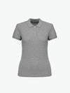 Native Spirit NS208 Polo - Moon Grey Heather Duurzame Native Spirit XS