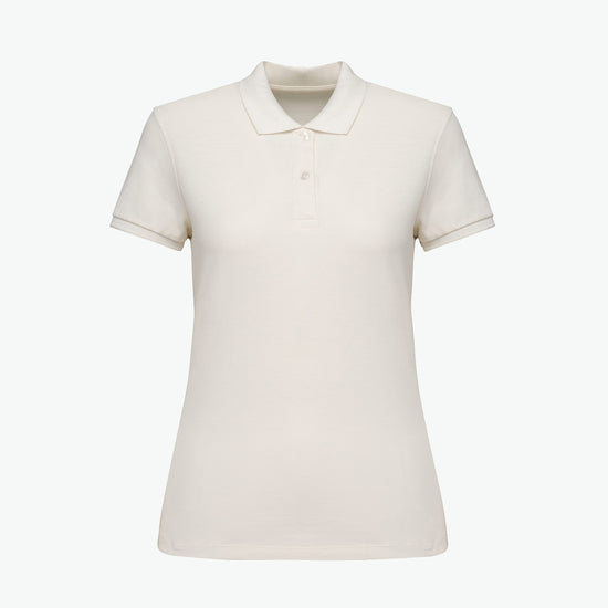 Native Spirit NS208 Polo - Ivory Duurzame Native Spirit XS