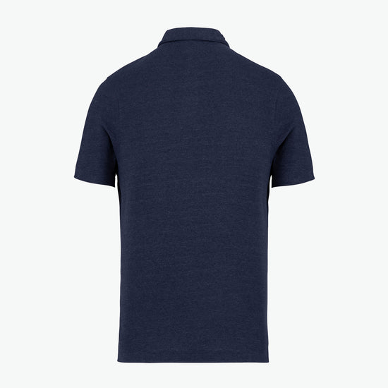 Native Spirit NS210 Polo - Recycled Navy Heather Duurzame Polo Native Spirit