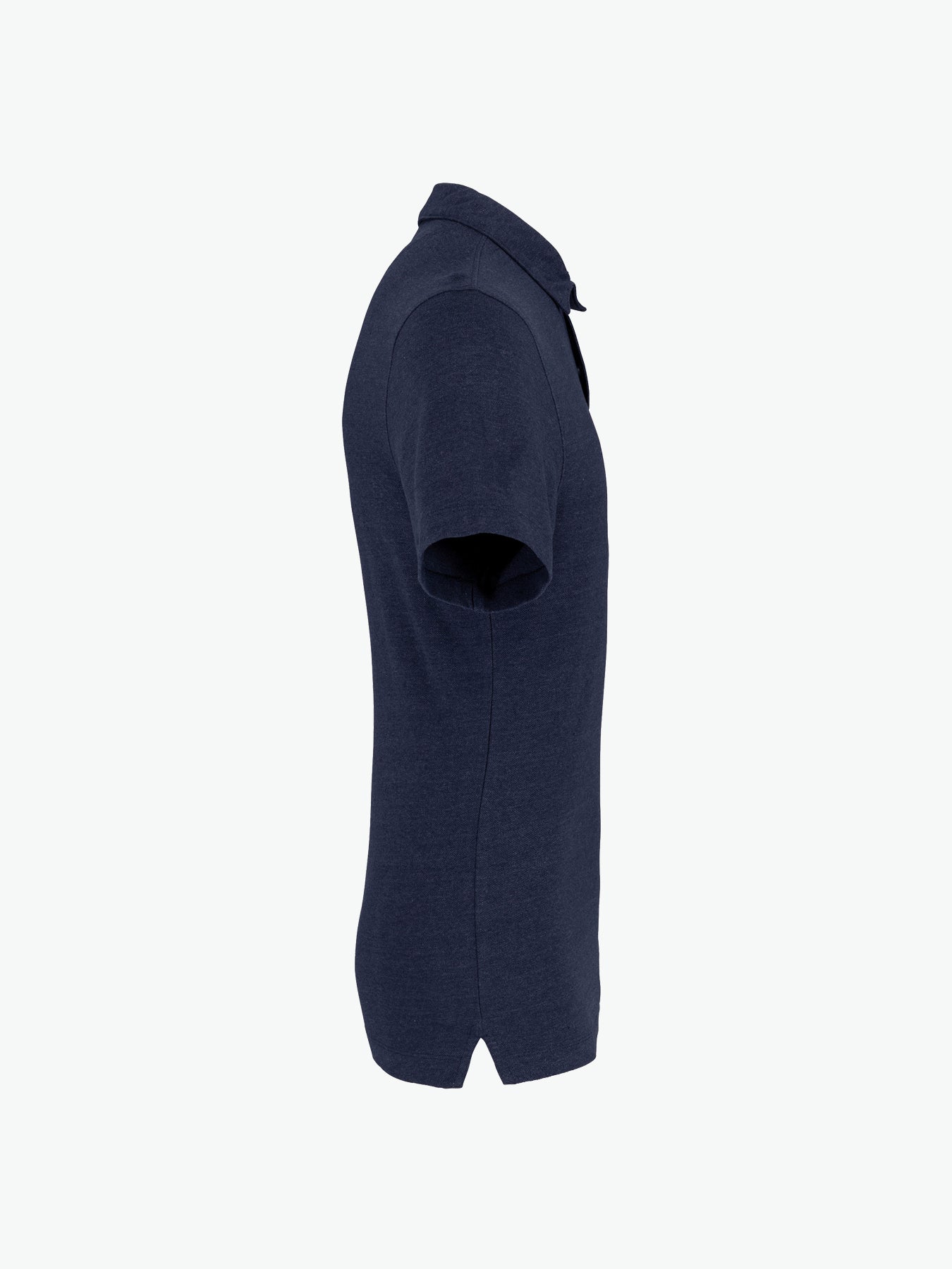 Native Spirit NS210 Polo - Recycled Navy Heather Duurzame Polo Native Spirit