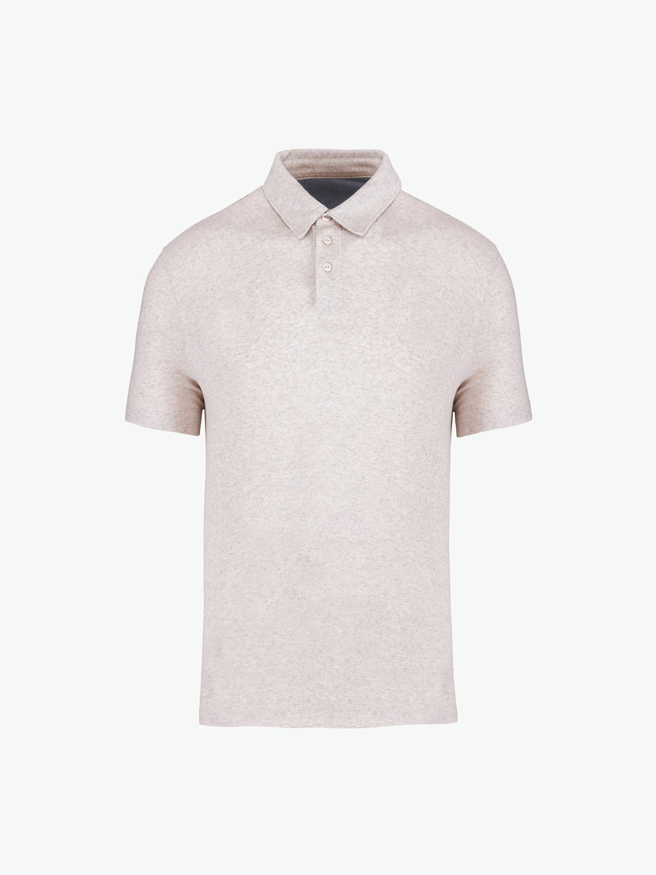 Native Spirit NS210 Polo - Recycled Cream Heather Duurzame Polo Native Spirit XS