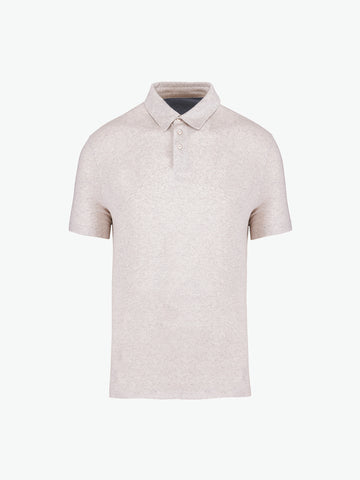 Native Spirit NS210 Polo - Recycled Cream Heather Duurzame Polo Native Spirit XS