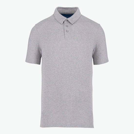 Native Spirit NS210 Polo - Recycled Oxford Grey Duurzame Polo Native Spirit
