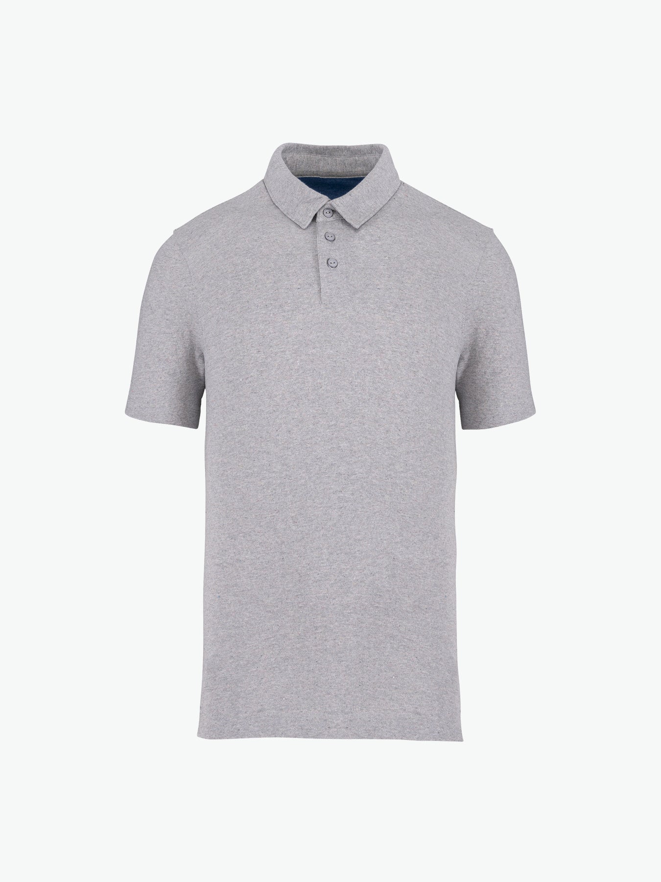 Native Spirit NS210 Polo - Recycled Oxford Grey Duurzame Polo Native Spirit