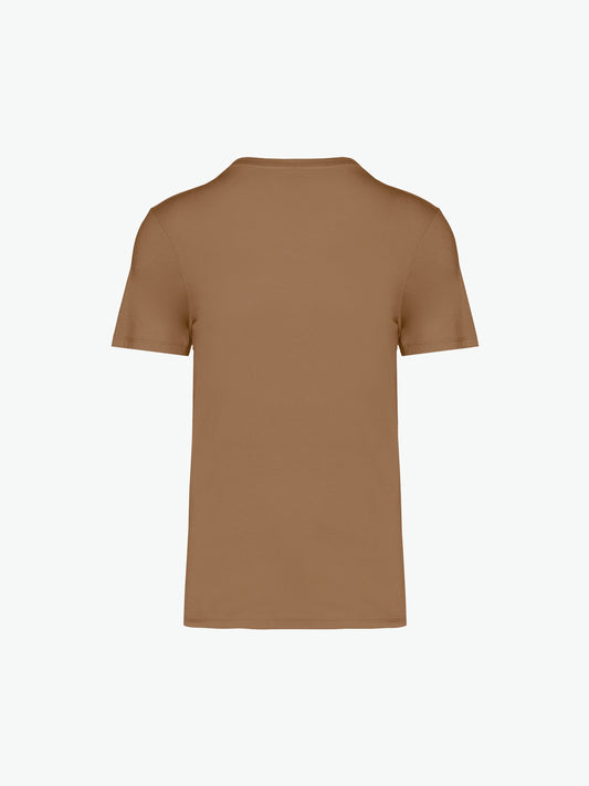 Native Spirit NS300 T-shirt - Dark camel Duurzame T-Shirt Native Spirit