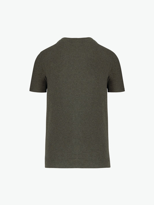 Native Spirit NS300 T-shirt - Organic Khaki Heather Duurzame T-Shirt Native Spirit