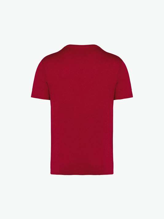 Native Spirit NS305 T-shirt - Hibiscus Red Duurzame T-Shirt Native Spirit