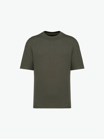 Native Spirit NS308 T-shirt - Organic Khaki Duurzame T-Shirt Native Spirit XS