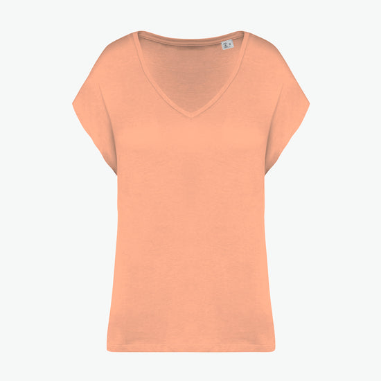 Native Spirit NS312 T-shirt - Apricot Duurzame T-Shirt Dames Native Spirit S