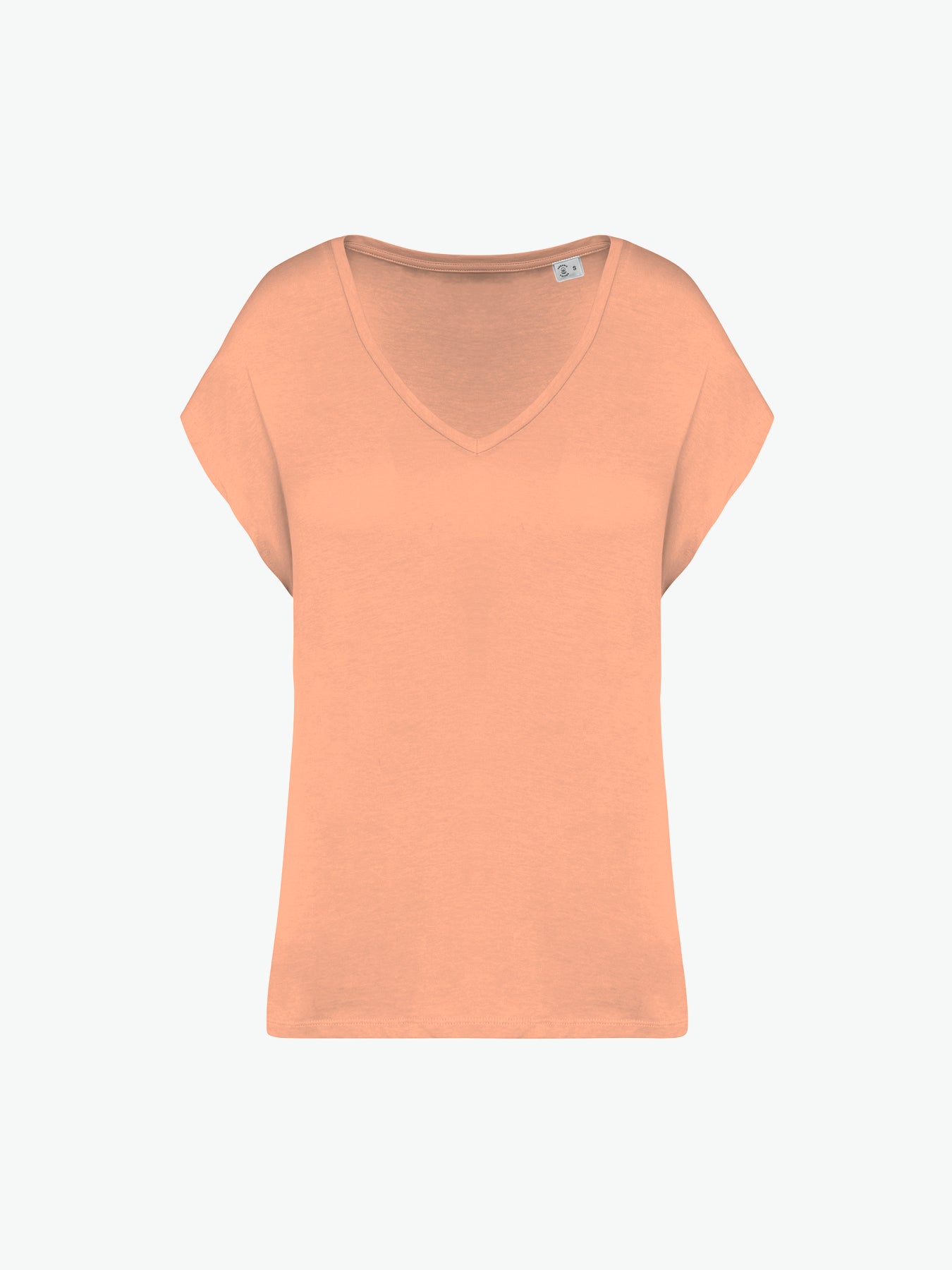Native Spirit NS312 T-shirt - Apricot Duurzame T-Shirt Dames Native Spirit S