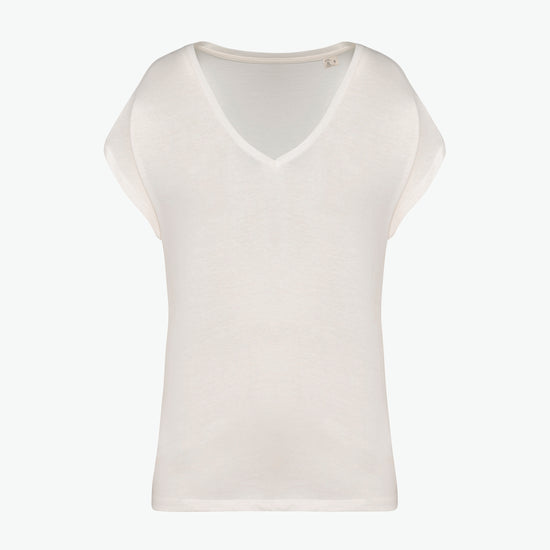 Native Spirit NS312 T-shirt - Ivory Duurzame T-Shirt Dames Native Spirit