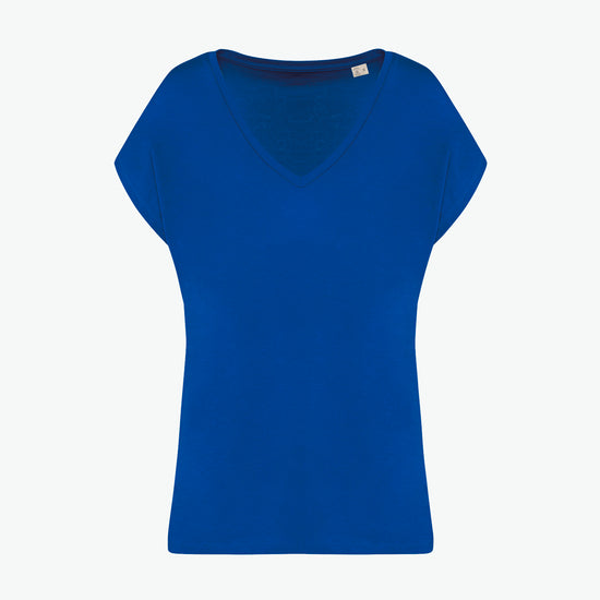 Native Spirit NS312 T-shirt - Sea Blue Duurzame T-Shirt Dames Native Spirit