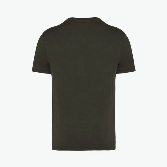 Native Spirit NS315 T-shirt - Washed Organic Khaki Duurzame T-Shirt Native Spirit