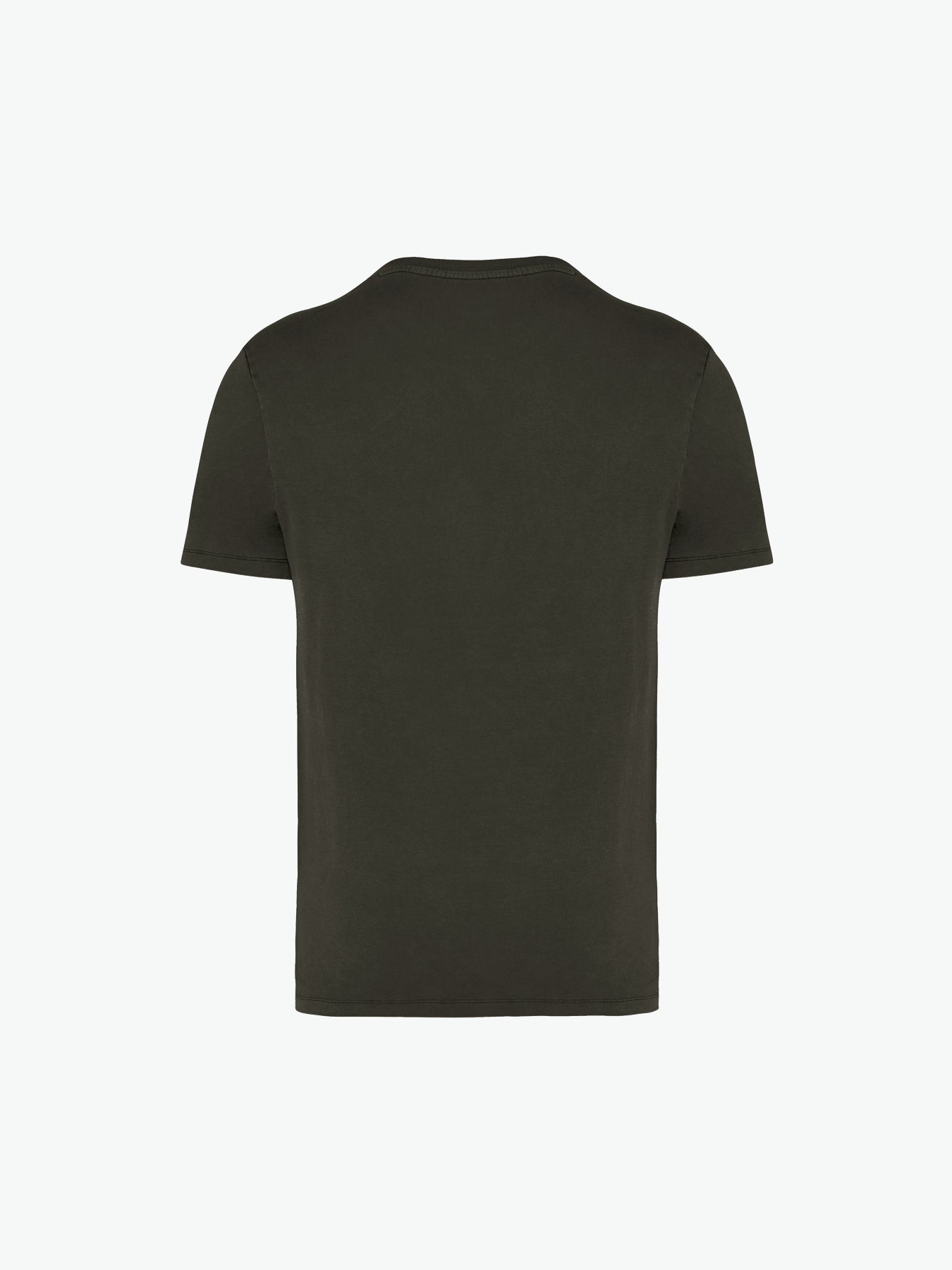 Native Spirit NS315 T-shirt - Washed Organic Khaki Duurzame T-Shirt Native Spirit