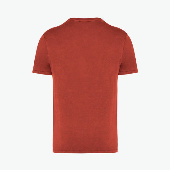 Native Spirit NS315 T-shirt - Washed Paprika Duurzame T-Shirt Native Spirit