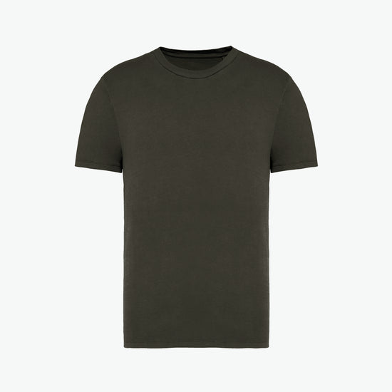 Native Spirit NS315 T-shirt - Washed Organic Khaki Duurzame T-Shirt Native Spirit