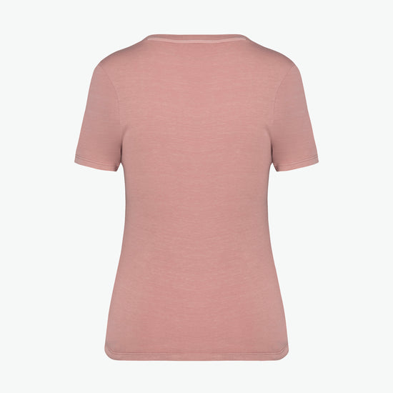 Native Spirit NS316 T-shirt - Washed Petal Rose Duurzame T-Shirt Dames Native Spirit