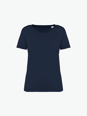 Native Spirit NS316 T-shirt - Washed Navy Blue Duurzame T-Shirt Dames Native Spirit
