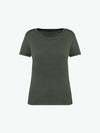 Native Spirit NS316 T-shirt - Washed Organic Khaki Duurzame T-Shirt Dames Native Spirit XS