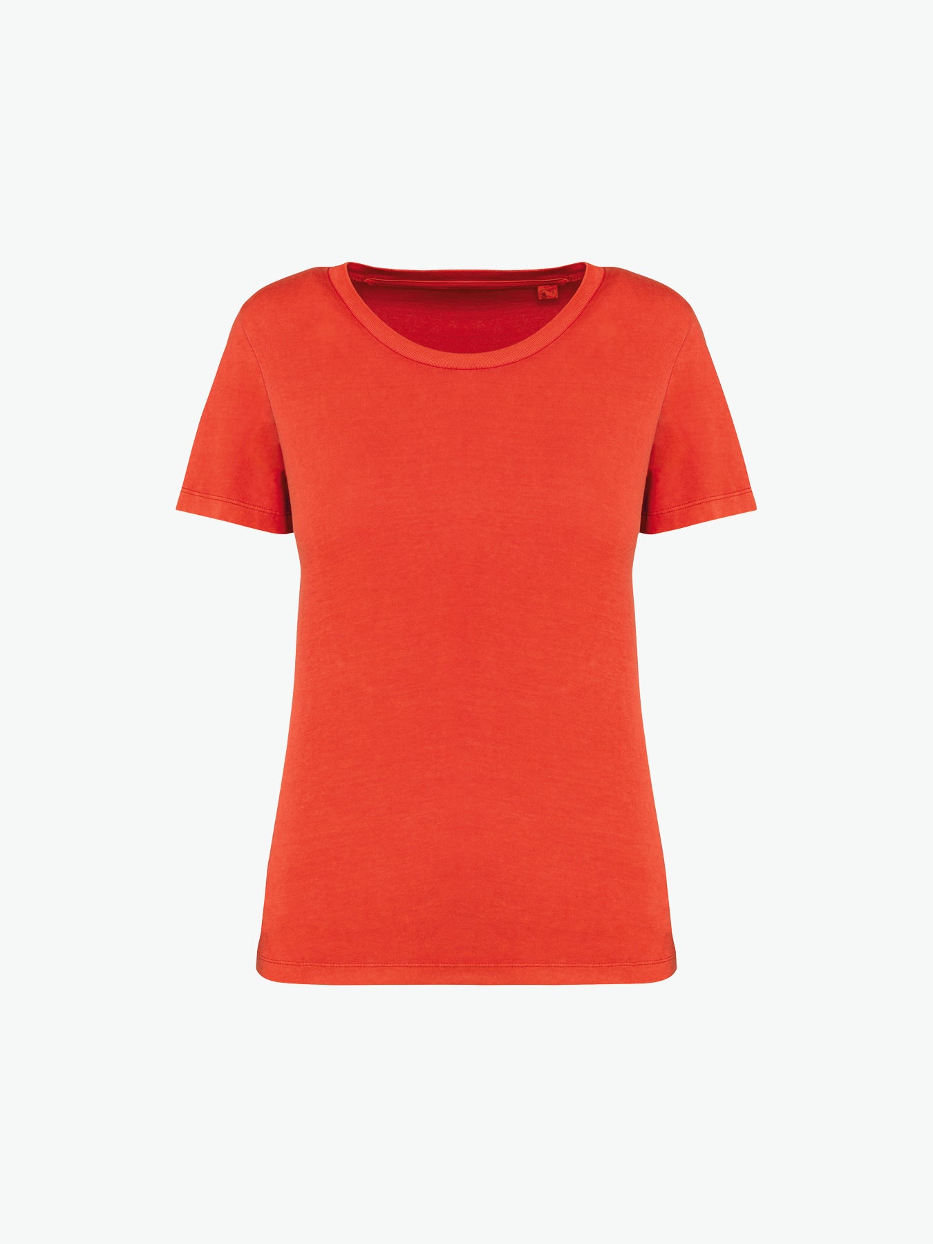 Native Spirit NS316 T-shirt - Washed Paprika Duurzame T-Shirt Dames Native Spirit