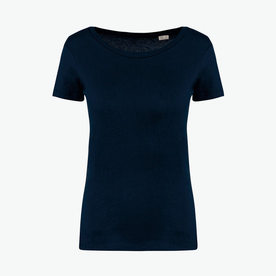 Native Spirit NS324 T-shirt - Navy Blue Duurzame T-Shirt Dames Native Spirit