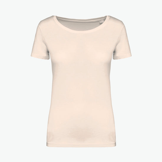 Native Spirit NS324 T-shirt - Ivory Duurzame T-Shirt Dames Native Spirit XS