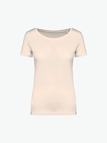 Native Spirit NS324 T-shirt - Ivory Duurzame T-Shirt Dames Native Spirit XS