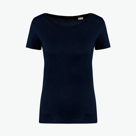 Native Spirit NS324 T-shirt - Navy Blue Duurzame T-Shirt Dames Native Spirit