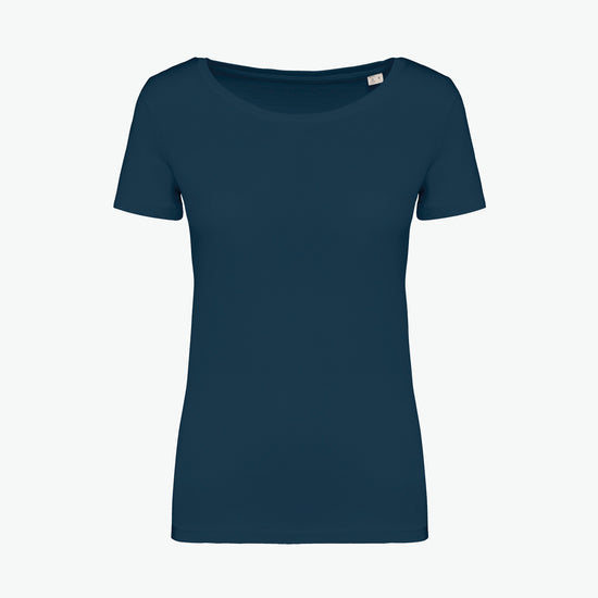 Native Spirit NS324 T-shirt - Peacock Blue Duurzame T-Shirt Dames Native Spirit